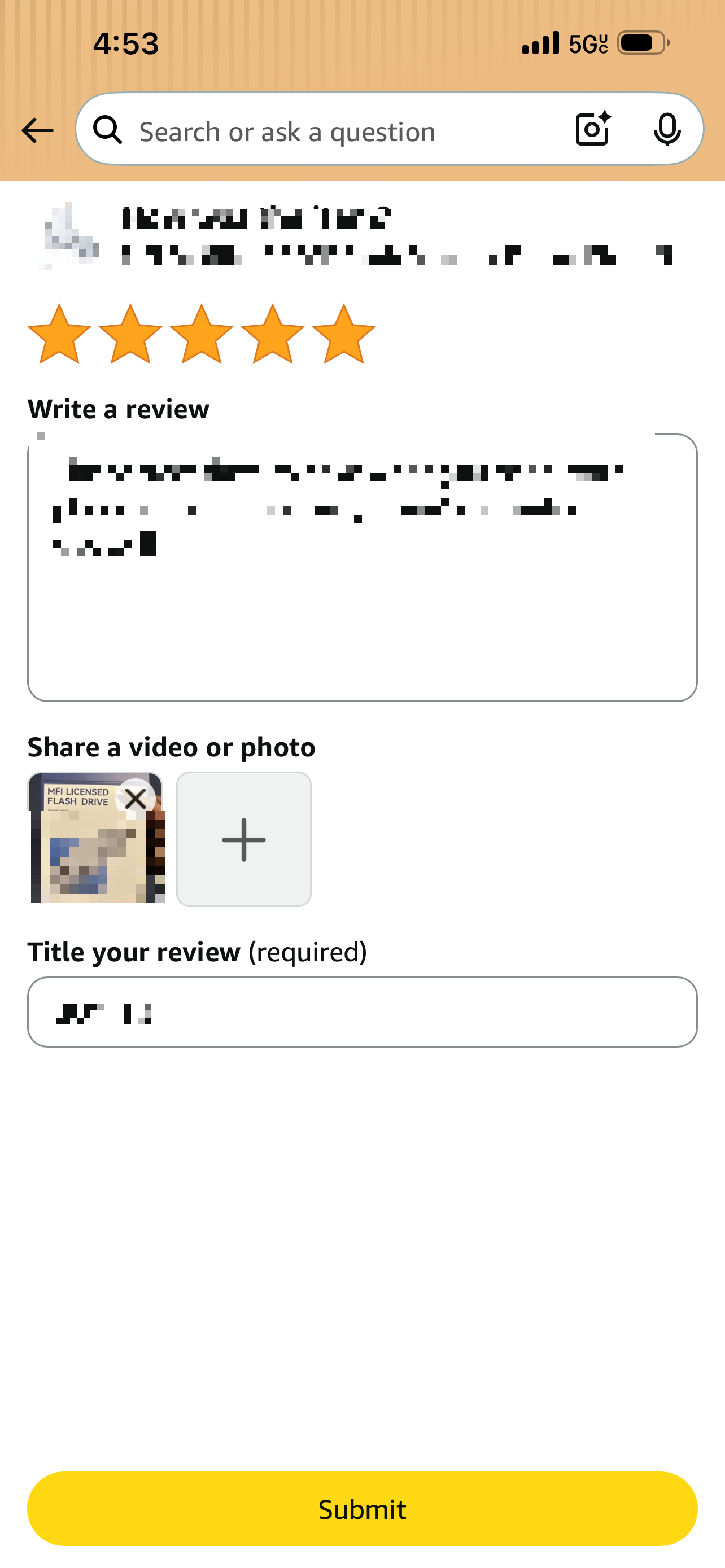 sample review